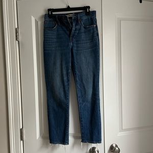 Madewell- The Perfect Vintage Crop jean size 26